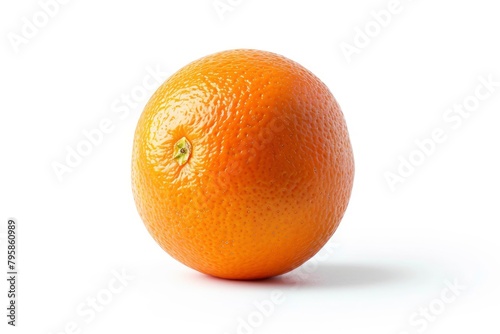 orange fruit isolated on white background  clipping path  full depth of field - generative ai