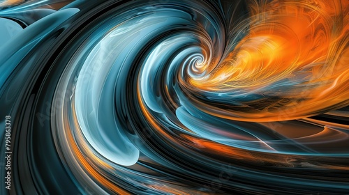 Abstract wave backgrounds scene  dark orange  curve effect  in the style of light orange and light orange