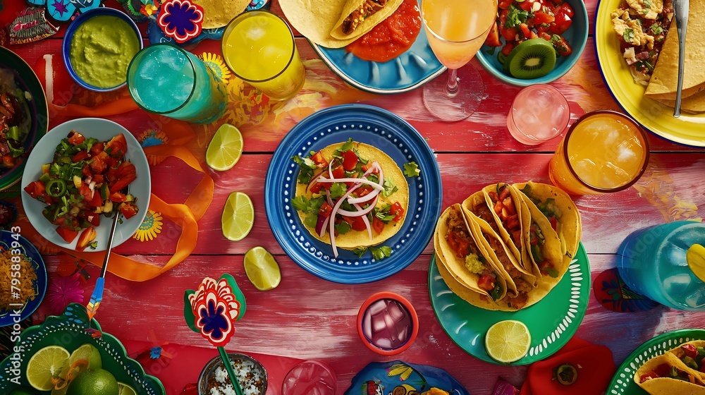 Obraz premium Fiesta Time: Cinco de Mayo Extravaganza