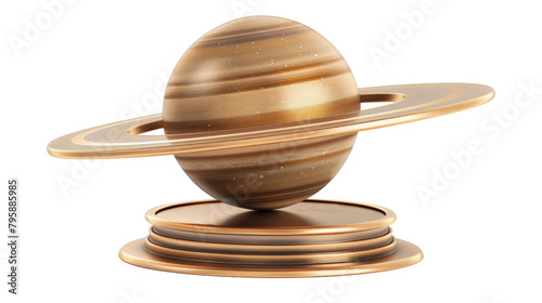 Saturn Award on Transparent Background