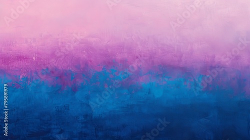 Aesthetic gradation from vibrant pink to rich purple  merging into a tranquil blue  perfect for minimalist artwork