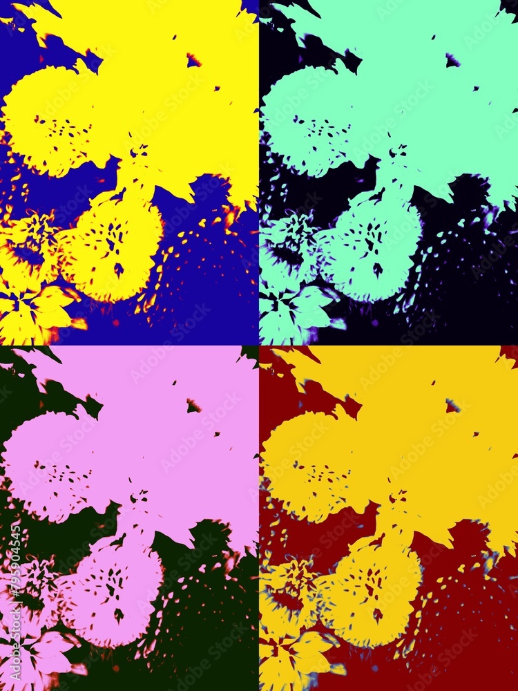 Obraz premium abstract background with splashes