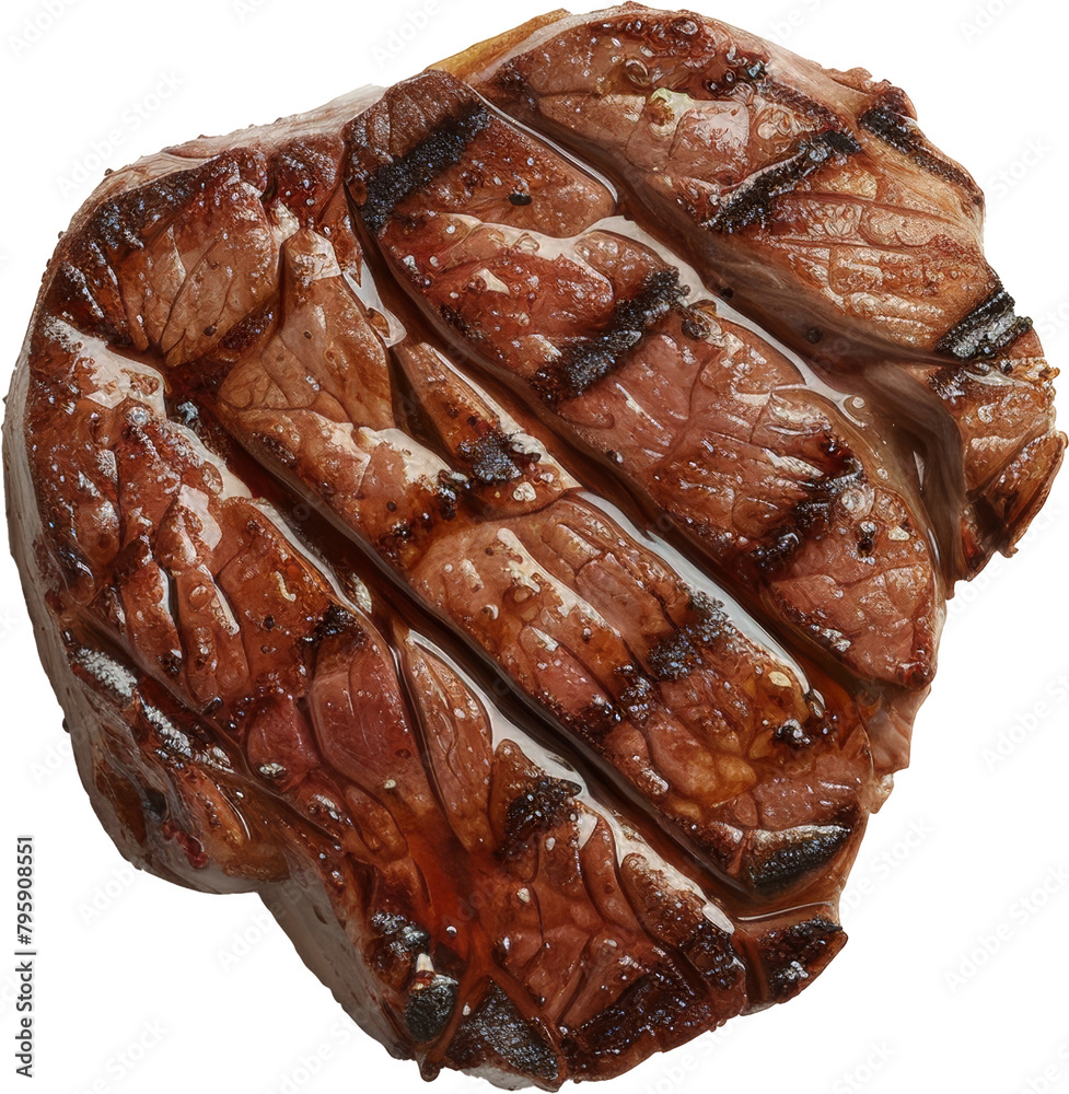 Grilled steak with seasoning Grilled steak with seasoning