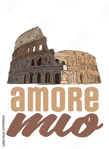 imagenes representativas de italia y texto