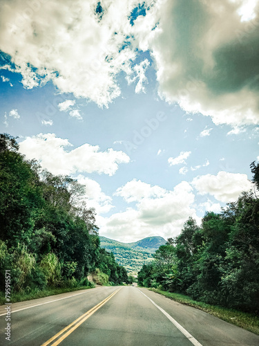 Roads that lead to paradisiacal destinations photo