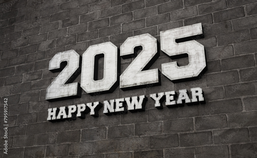 New Year 2025 Creative Design Concept - 3D Rendered Image
New Year 2025 Creative Design Concept - 3D Rendered Image