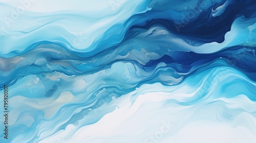 Fluid background painting outdoors nature.