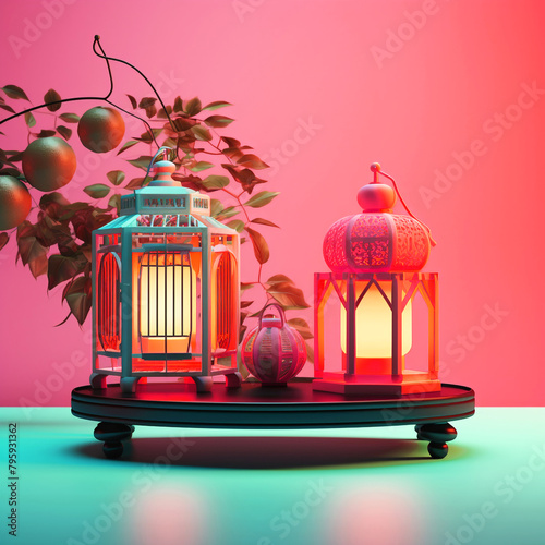 A Creative Eid celebration Background Design