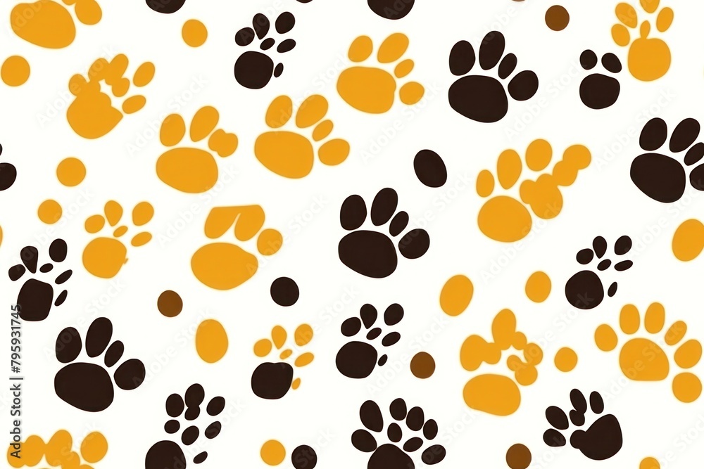 Paw print pattern backgrounds carnivora. Paw print pattern backgrounds carnivora.