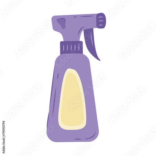 Light purple detergent