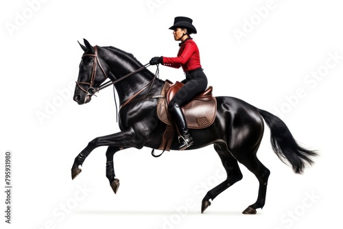 Horse riding horse recreation mammal.