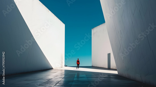 Minimalist photography background