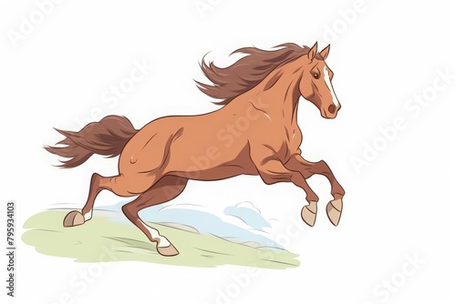 Horse  galloping horse