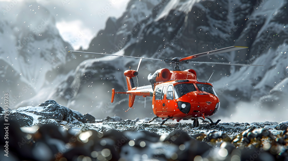 Coordinating Vital Medical Assistance During a Daring Search and Rescue Mission in Treacherous Snowy Mountain Conditions Coordinating Vital Medical Assistance During a Daring Search and Rescue Mission in Treacherous Snowy Mountain Conditions