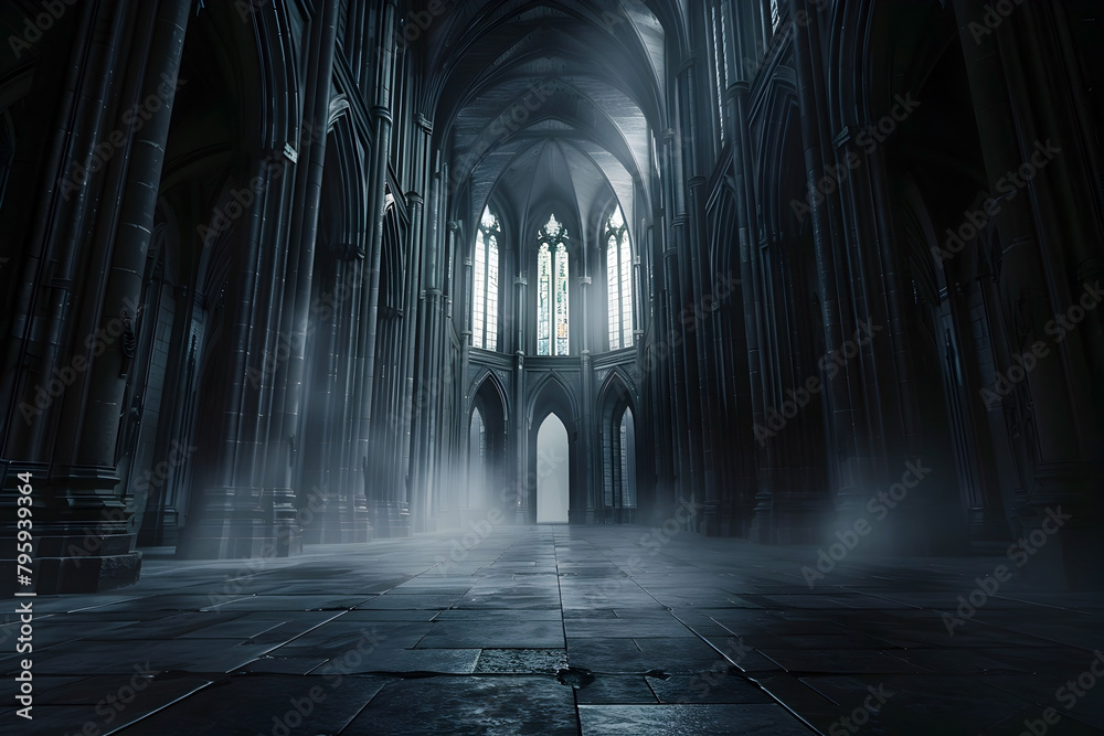 Haunting Echoes of the Gothic Cathedrals:Exploring the Ethereal Shadows and Spirits of the Past