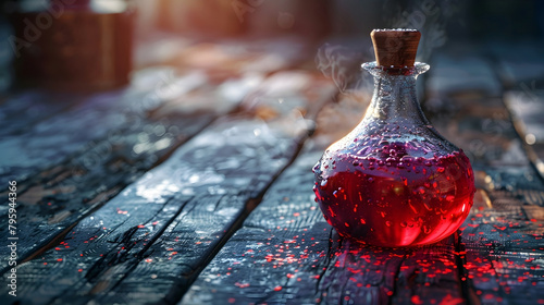 Transformative Alchemical Brew in Captivating Cinematic Close-up with Hyper-Detailed Rendering