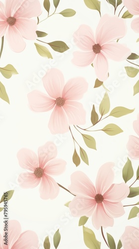 Wallpaper pattern flower backgrounds