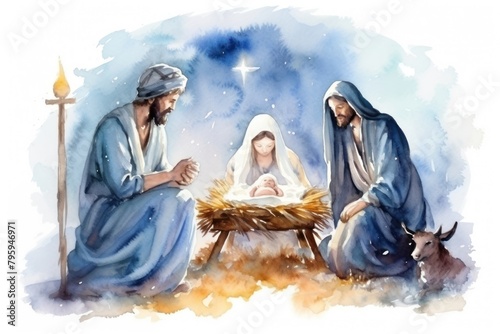 Christmas nativity drawing sketch adult