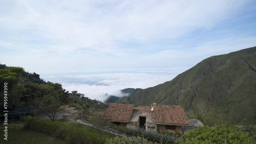 Timelapse of Avila National Park at Galipan. Caracas, Venezuela Timelapse of Avila National Park at Galipan. Caracas, Venezuela