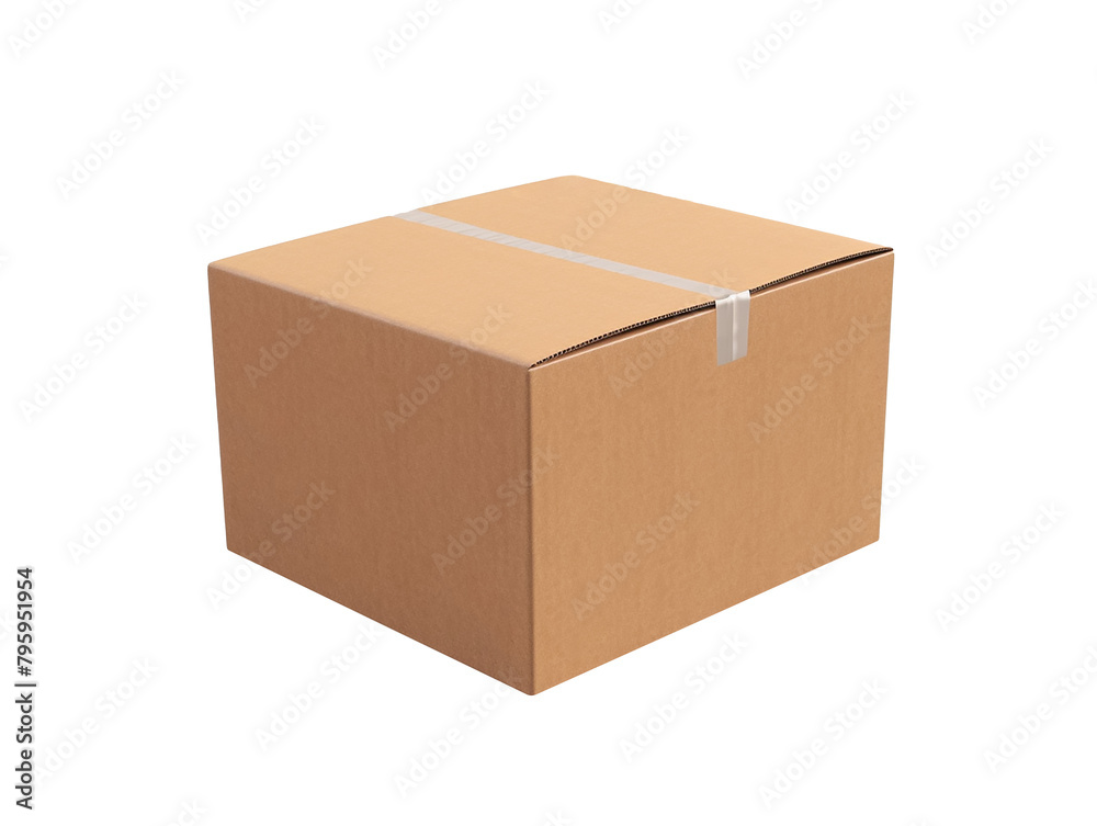 cardboard box isolated cardboard box isolated