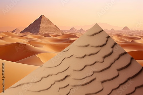 Ancient Egyptian Sandstone Gradients  Desert Sandstorm Palette
