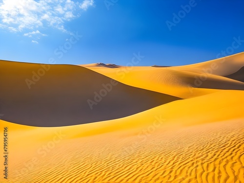 sand dunes in the desert background
