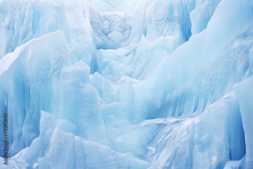 Arctic Glacier Ice Gradients: Ethereal Glacier Valley Hues