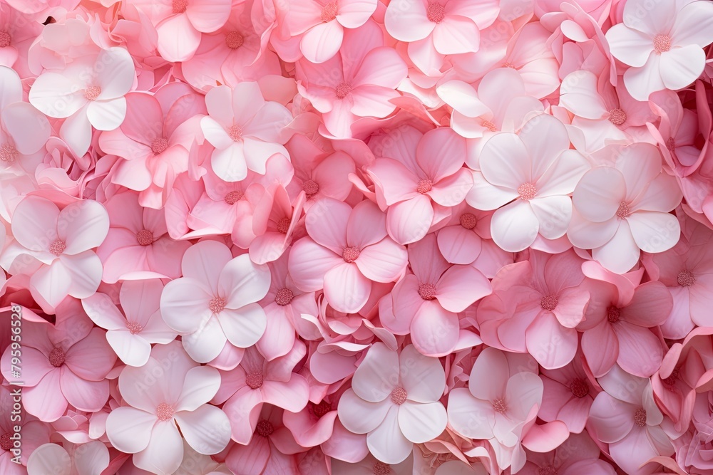 Blossom Pink Spring Gradients: Morning Petal Blend Delight
