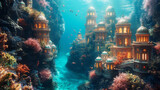 A palace beneath the ocean