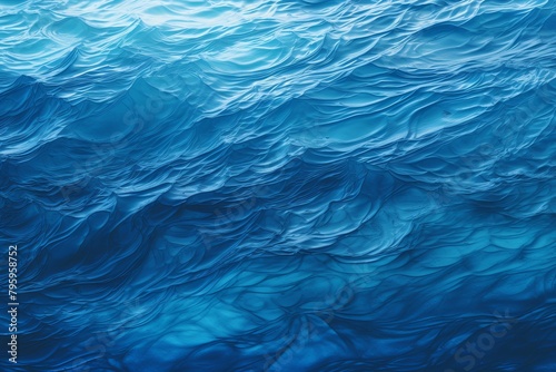 Blue Sea Texture: Captivating Deep Ocean Current Gradients