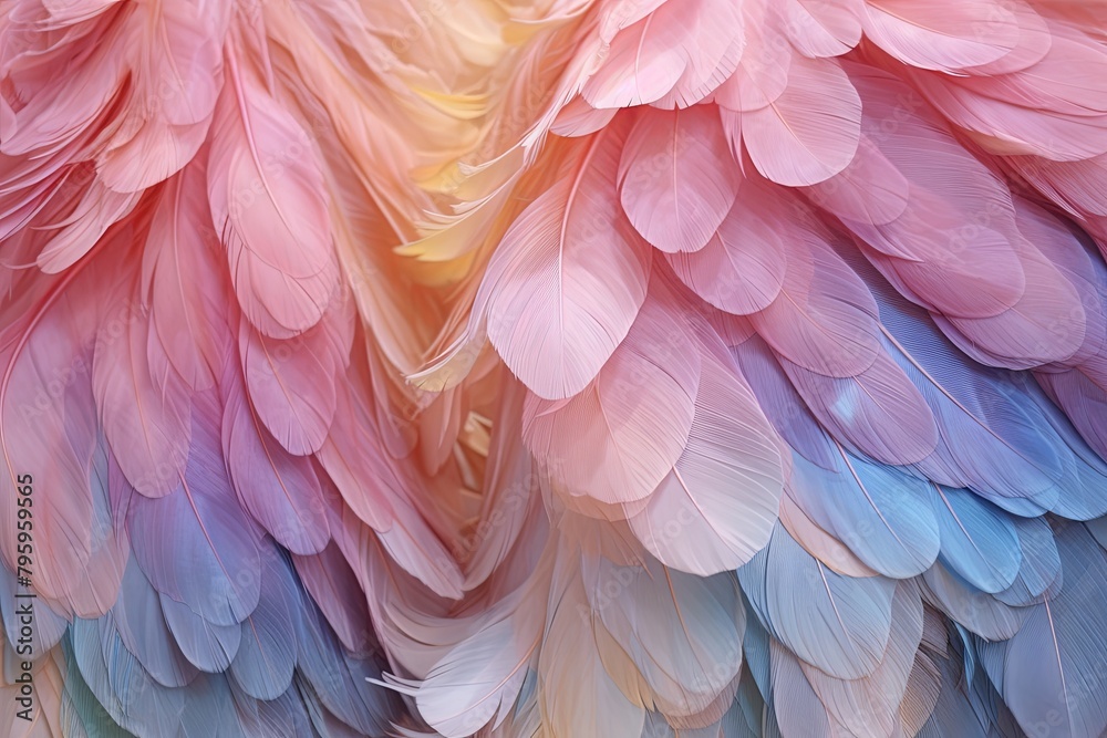 Ethereal Fairy Wing Gradients: Dreamy Color Spectrum Delight