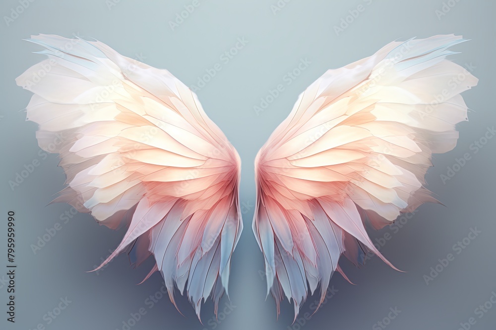 Ethereal Fairy Wing Gradients: Soft Glowing Tones of Enchantment.