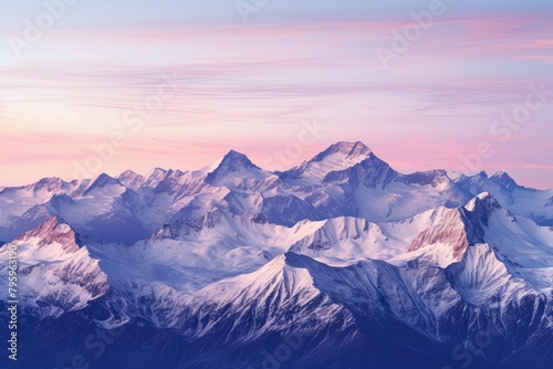High Alpine Sunrise Gradients  Crisp Dawn Light Spectrum Revelation