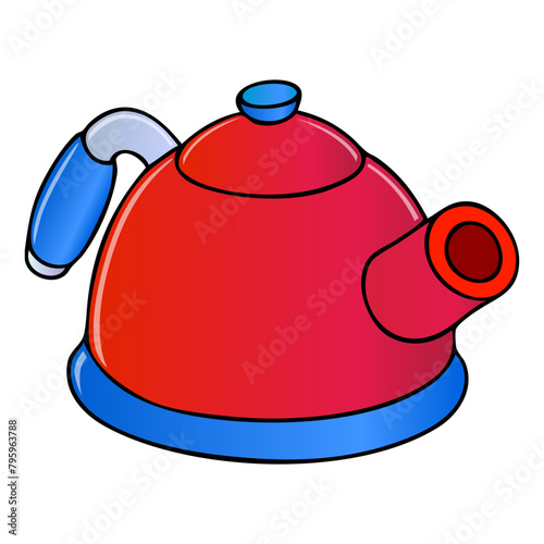 kettle vector illustration