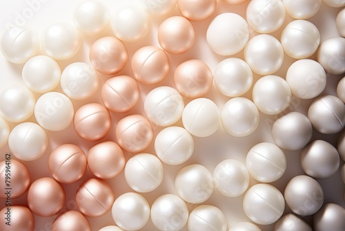 Luminous Pearl Glow Gradients: Creamy Pearl Gradation Masterpiece