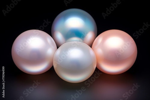 Luminous Pearl Glow: Ethereal Luminescence Gradients