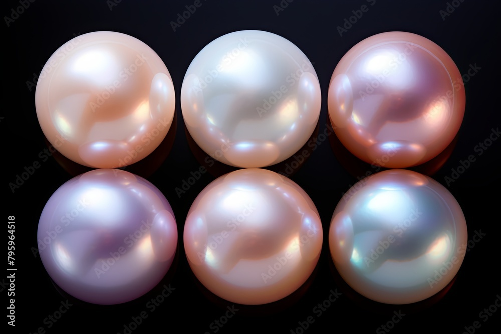 Luminous Pearl Glow Gradients: Smooth Pearl Glimmer Art