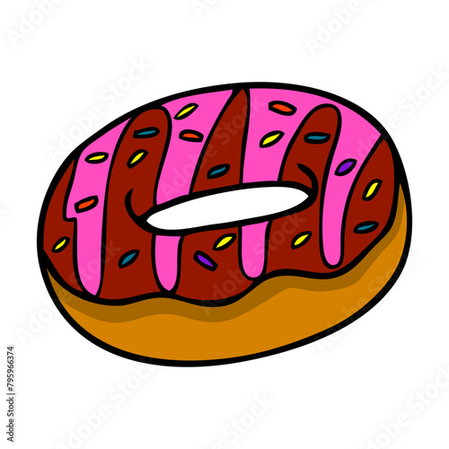 donut vector illustration