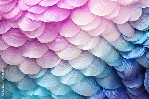 Enchanting Sea Fantasy: Pastel Mermaid Tail Gradients