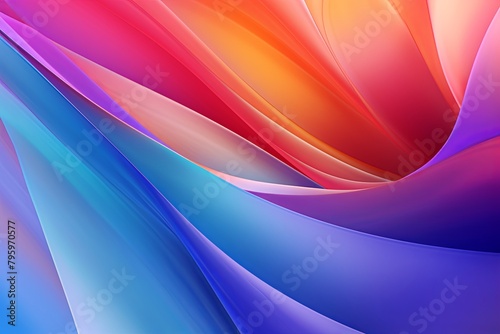 Rainbow Prism Light Gradients: Shimmering Color Wave Symphony