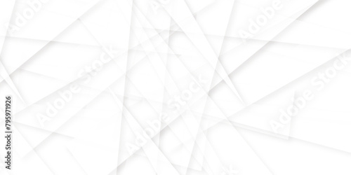 Abstract geometric white and gray Background. with space for concept design Technology and modern.