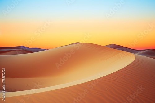 Shimmering Desert Mirage Gradients, Horizon Line Spectrum Delight.