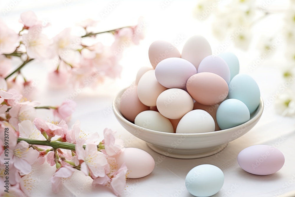 Soft Pastel Easter Gradients: A Symphony of Gentle Springtime Hues