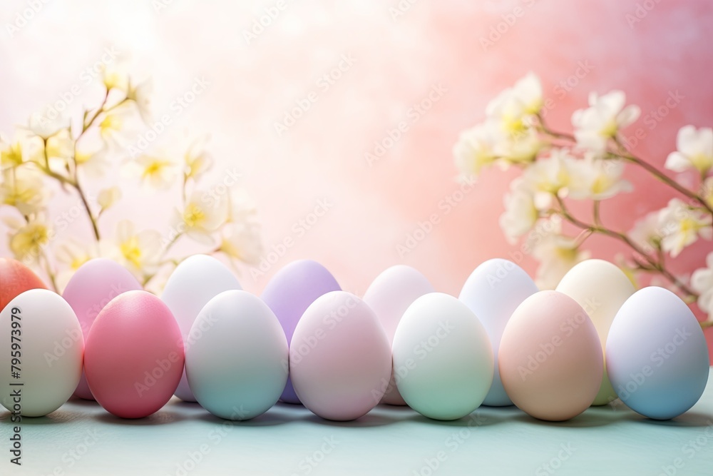 Soft Pastel Easter Gradients: Serene Springtime Spectrum Soft Pastel Easter Gradients: Serene Springtime Spectrum