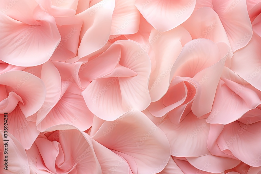 Soft Rose Petal Gradients: Gentle Pink Transitions Heaven