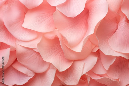Soft Rose Petal Gradients: Delicate Texture of Petals © Michael