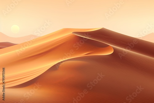 Sun-Kissed Sahara Dunes Gradients: Mesmerizing Color Transitions