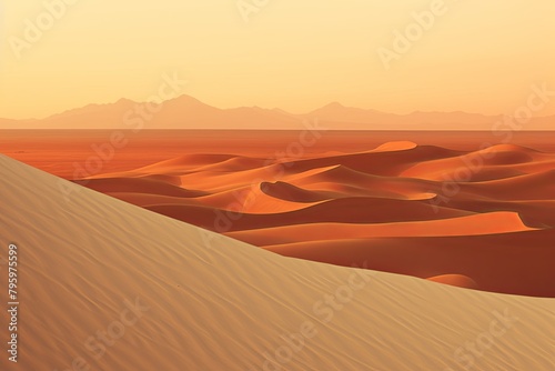 Sun-Kissed Sahara Dunes: Dusky Sand Tones Gradients