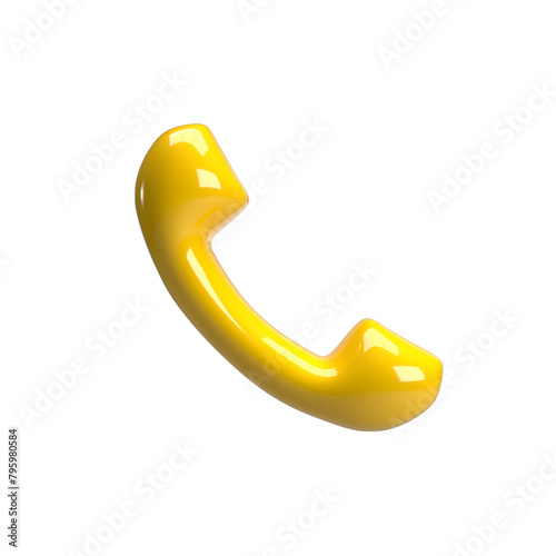 Phone Call icon 3d