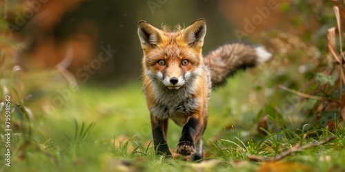 b'Red fox in the forest' © Adobe Contributor